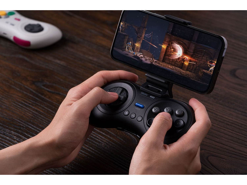 8BitDo M30 Bluetooth Pad White - Wireless Controller - Android