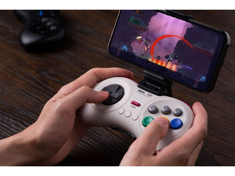 8BitDo M30 Bluetooth Pad White - Wireless Controller - Android