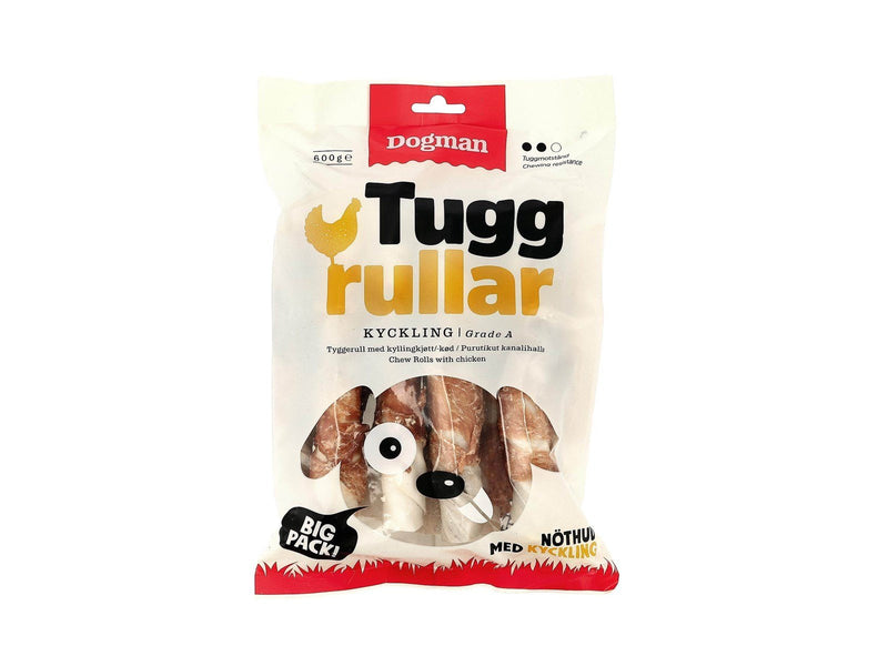 Dogman Chew rolls with chicken 10p