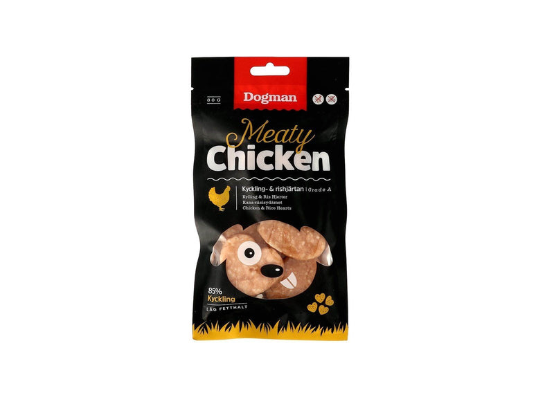 Dogman Chicken and rice hearts