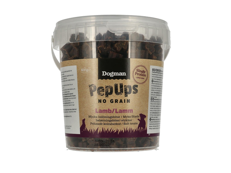 Dogman Pep Ups No Grain lamb 500g