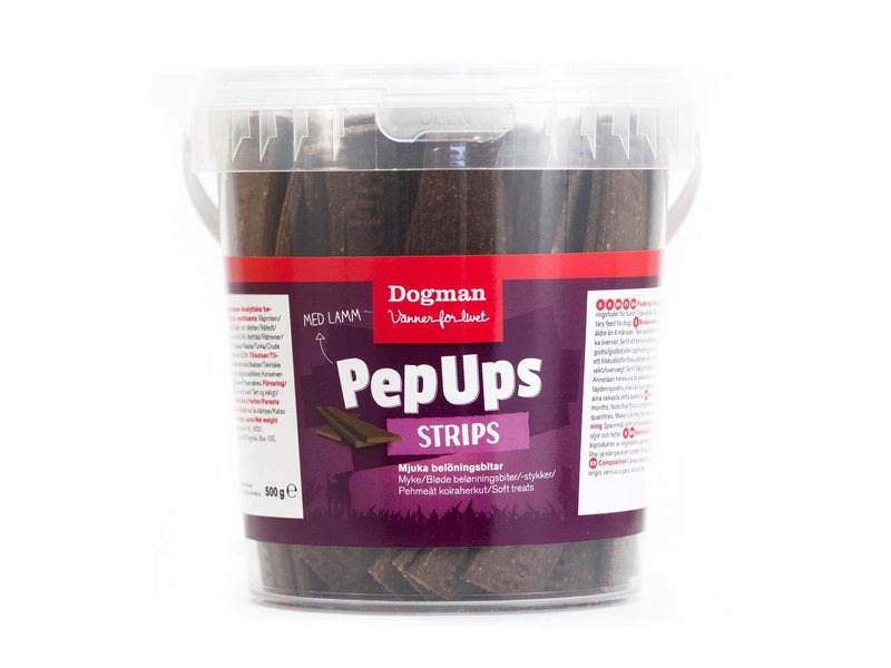 Dogman PepUps Strips Mit Lammsgeschmack 500g