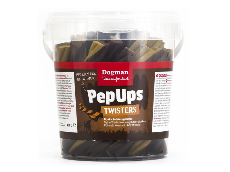 Dogman PepUps twisters 3 flavor