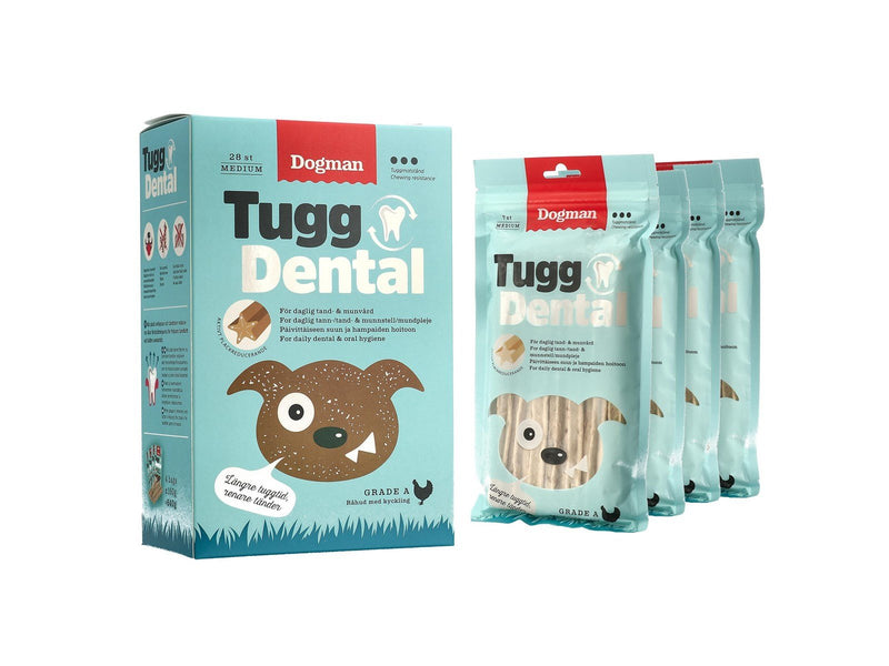 Dogman Chew Dental with chicken M 28p