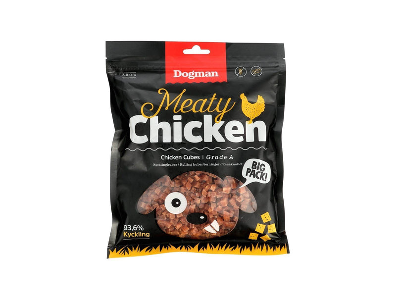 Dogman Chicken Cubes Dog Treats 300g