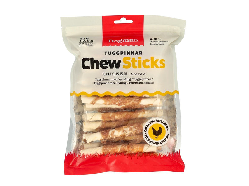 Dogman Chew sticks with chicken 30p