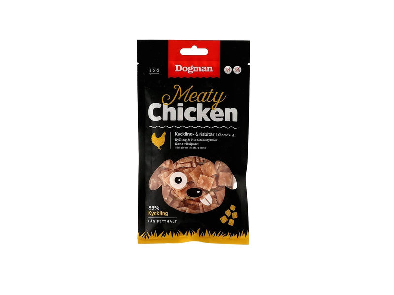 Dogman Chicken and rice bits