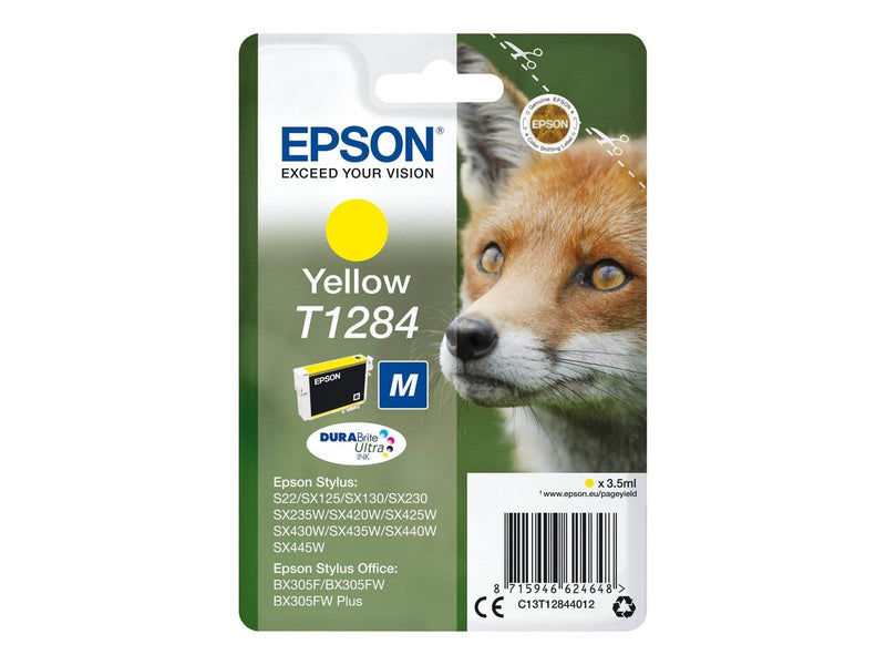 Epson T1284 - Yellow Ink - Tintenpatrone Gelb