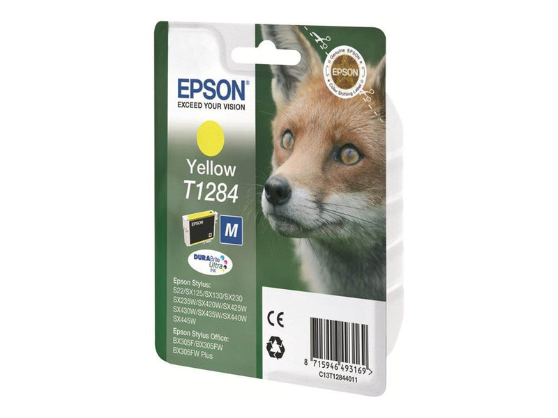 Epson T1284 - Yellow Ink - Tintenpatrone Gelb