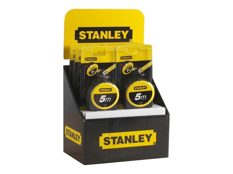 Stanley tylon tape 5m/19mm carded