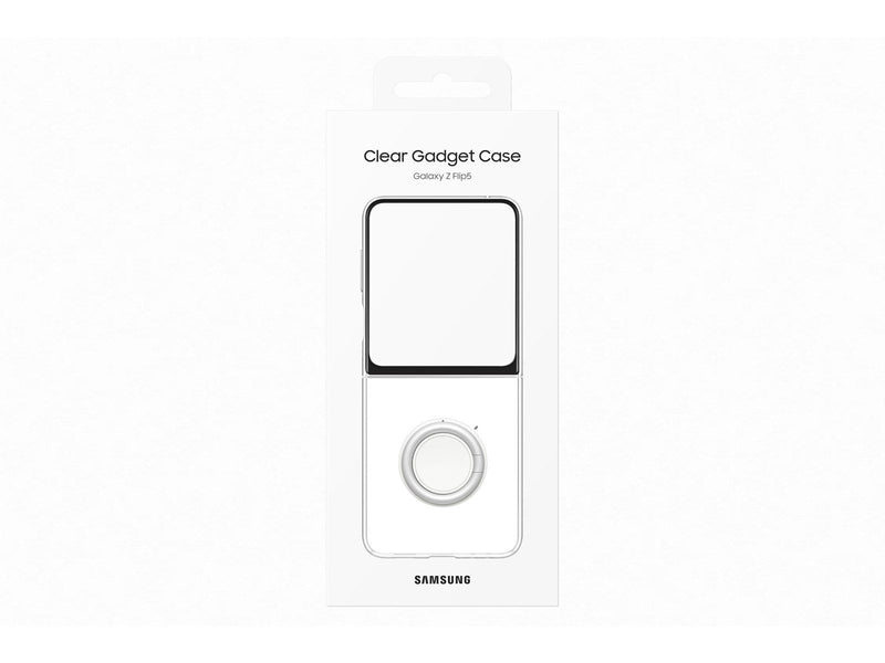 Samsung Galaxy Z Flip5 Clear Gadget Case - Transparent