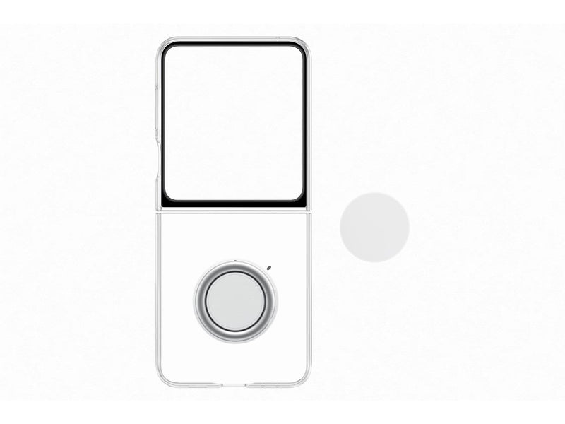Samsung Galaxy Z Flip5 Clear Gadget Case - Transparent
