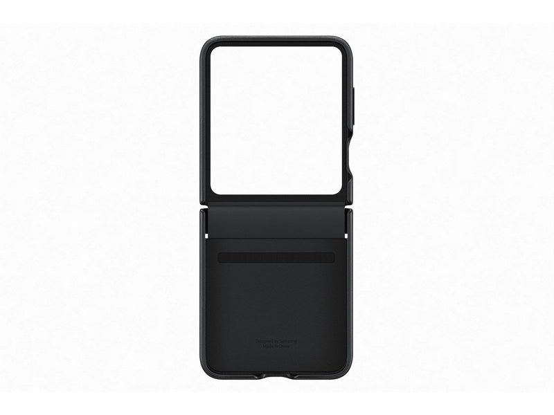 Samsung Galaxy Z Flip5 Flap ECO-Leather Case - Black