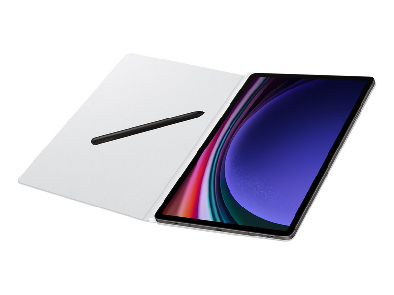 Samsung Galaxy Tab S10+ / Tab S9+ / Tab S9 FE+ - Smart Book Cover - White