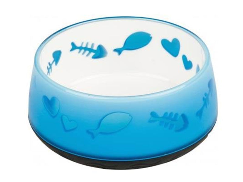 Trixie Plastic Bowl for Cats 0.3 l/ø 12 cm Assorted Colours