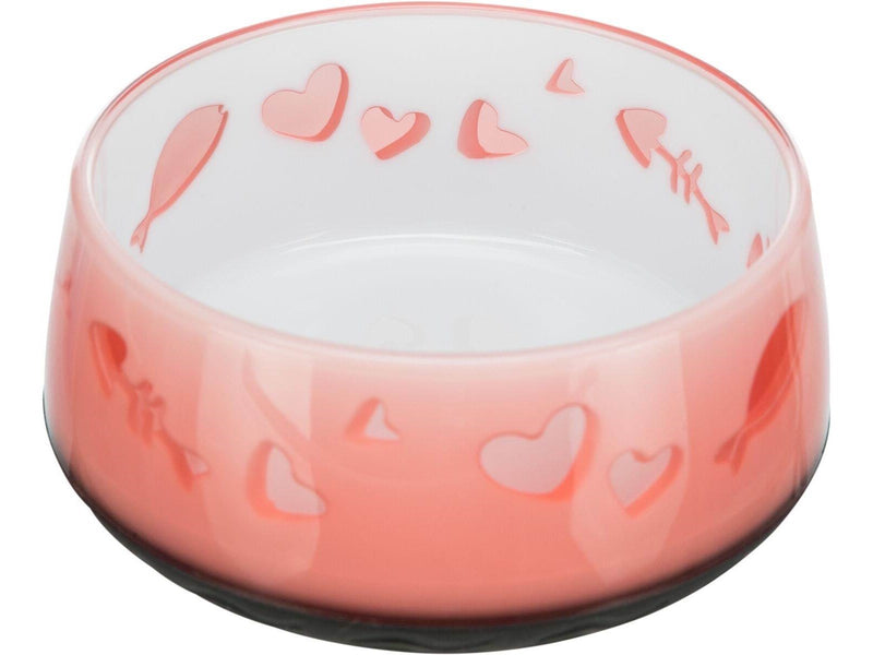 Trixie Plastic Bowl for Cats 0.3 l/ø 12 cm Assorted Colours
