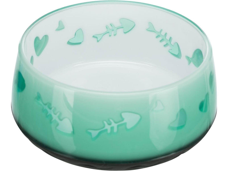 Trixie Plastic Bowl for Cats 0.3 l/ø 12 cm Assorted Colours