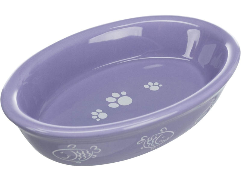 Trixie Ceramic Bowl for Cats 0.2 l/15 × 10 cm assorted colours