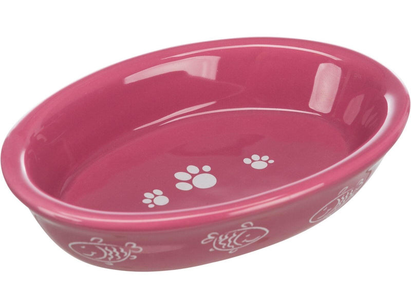 Trixie Ceramic Bowl for Cats 0.2 l/15 × 10 cm assorted colours