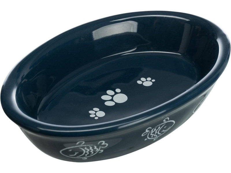 Trixie Ceramic Bowl for Cats 0.2 l/15 × 10 cm assorted colours