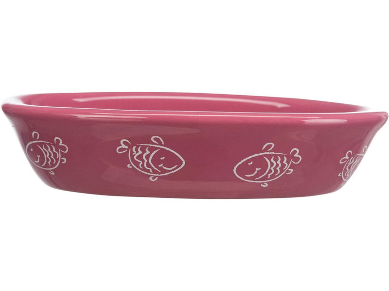 Trixie Ceramic Bowl for Cats 0.2 l/15 × 10 cm assorted colours
