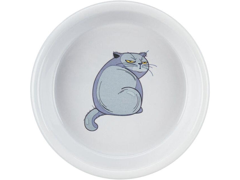 Trixie Ceramic Bowl 0.25 l/ø 13 cm grey
