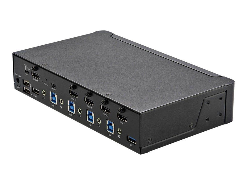 StarTech.com 4 Port HDMI KVM Switch Single Monitor 4K 60Hz Ultra HD HDR Desktop HDMI 2.0 KVM Switch