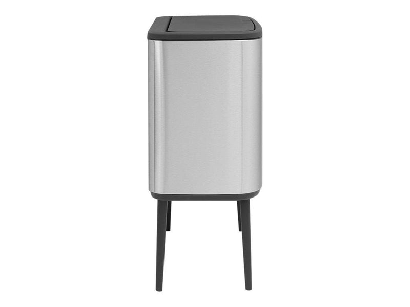 brabantia Bo Touch Bin - rubbish bin - 34 L - matt steel