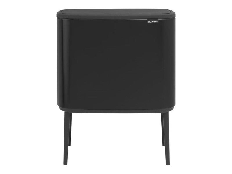 brabantia Bo Touch Bin - rubbish bin - 33 L - matte black