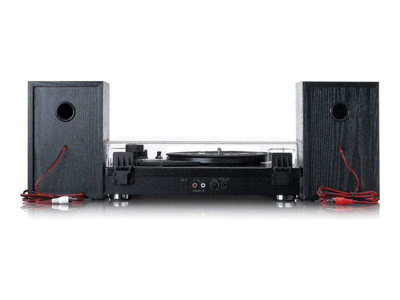 Lenco LS-101BK - Belt drive wooden Record Player - Plattenspieler Schwarz