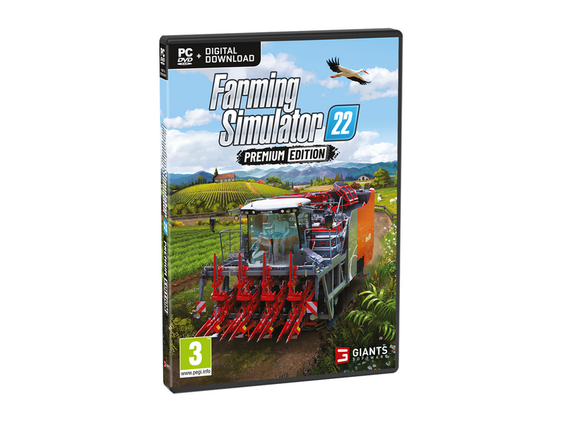 Farming Simulator 22 (Premium Edition) - Windows - Simulator - PEGI 3
