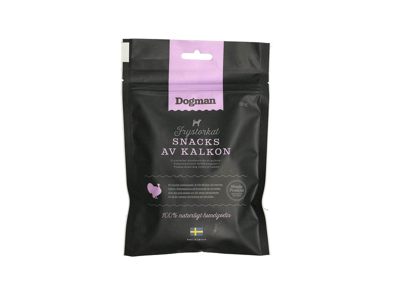 Dogman Freeze-dried treats of turkey