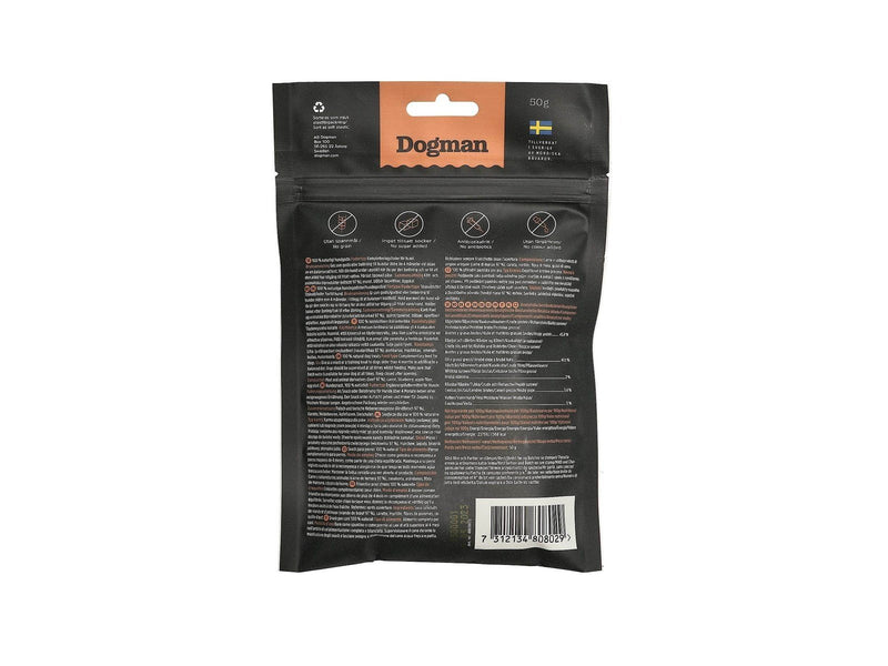 Dogman Hundesnacks Gefriergetrocknete Rinderstücke 50g
