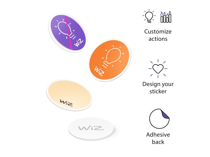 WiZ NFC tag 4 pieces