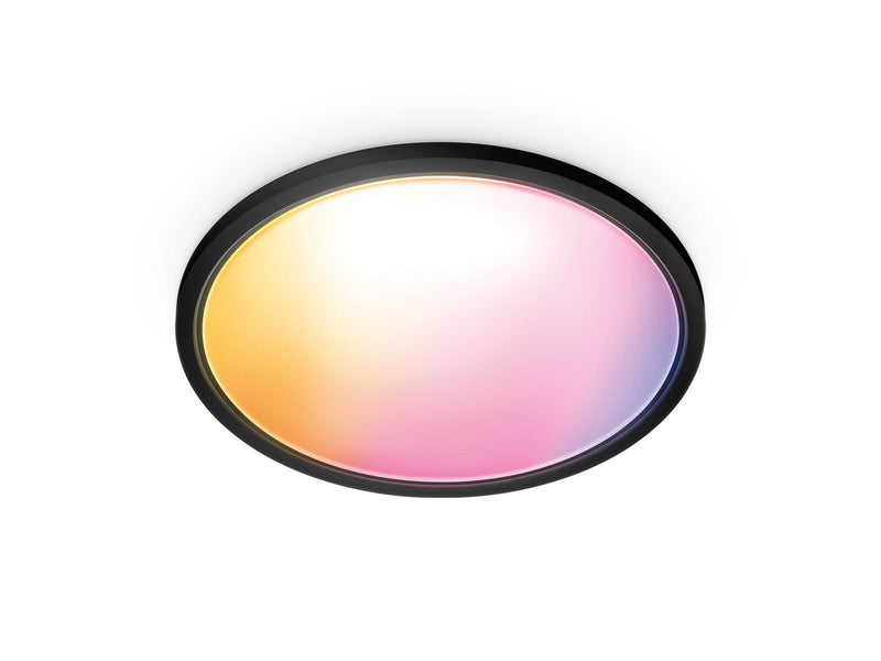 WiZ SuperSlim Ceiling 22W 2700-6500K RGB Black