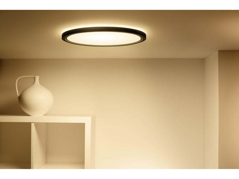 WiZ SuperSlim Ceiling 22W 2700-6500K RGB Black