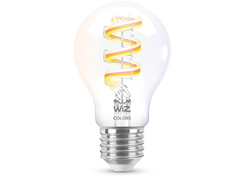 WiZ LED-Lampe Filament Standard A60 6.3W RGB E27 Clear E27