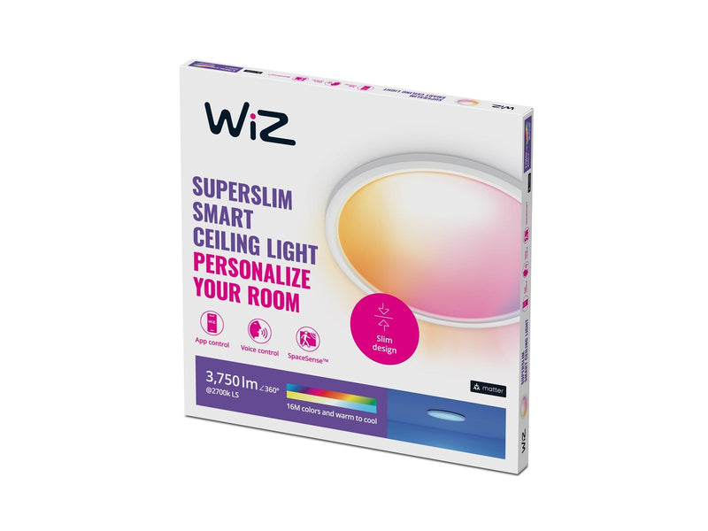 WiZ SuperSlim Ceiling 32W 2700-6500K RGB White