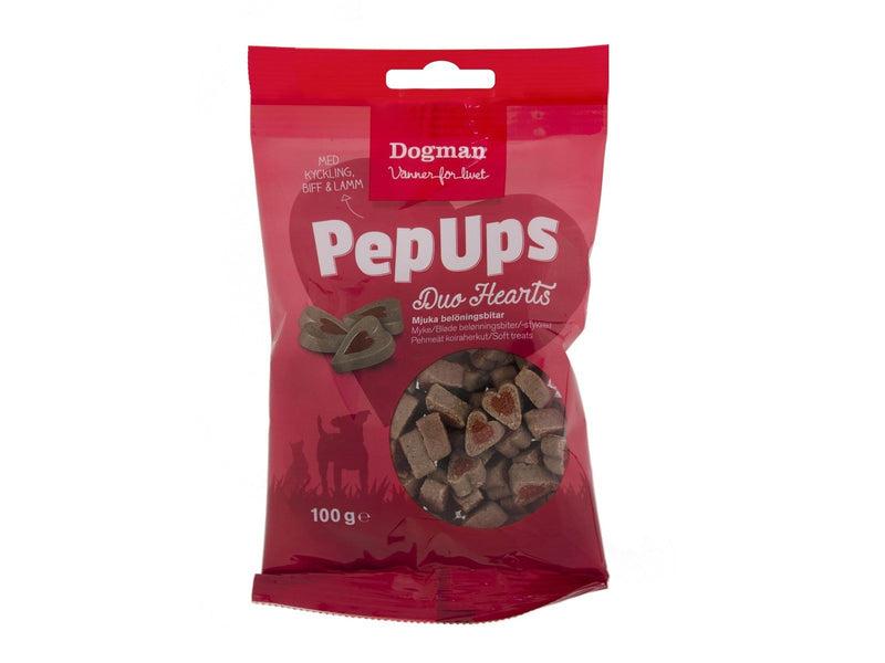 Dogman PepUps duo hearts 3flavor
