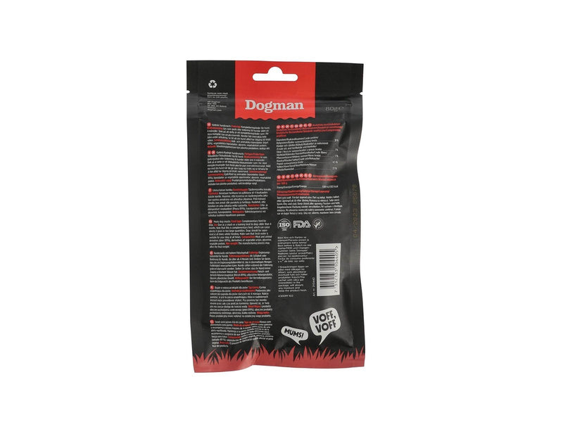 Dogman Dog Treats Deer Cubes 80g