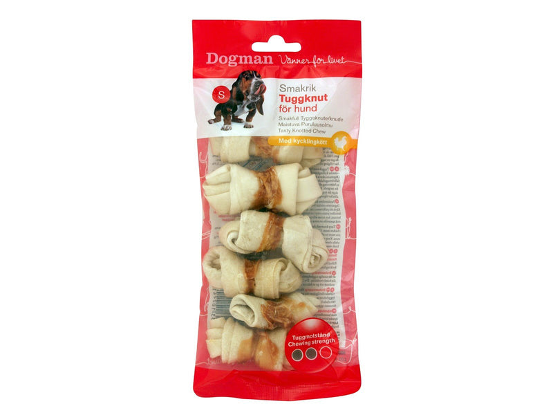 Dogman Chew knots with chicken 6p