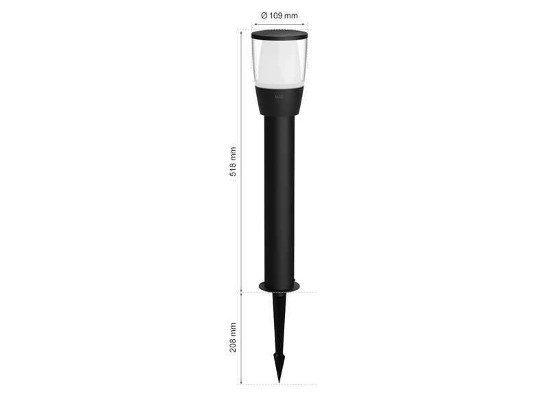 WiZ Elpas Outdoor Piedestal Extension