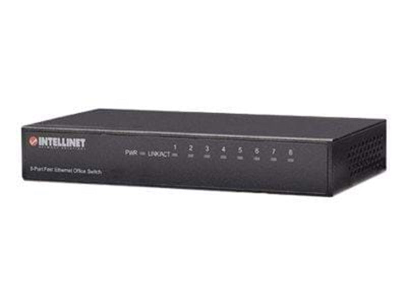 IC INTRACOM 8Port 10/100 Netzwerk Switch