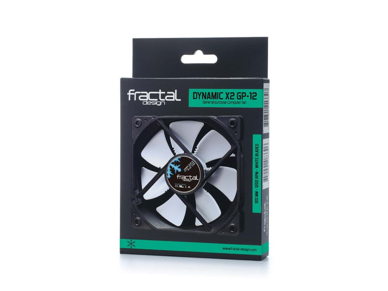 Fractal Design Fan Dynamic X2 GP-12 - Gehäuselüfter - 120mm - Schwarz - 19 dBA