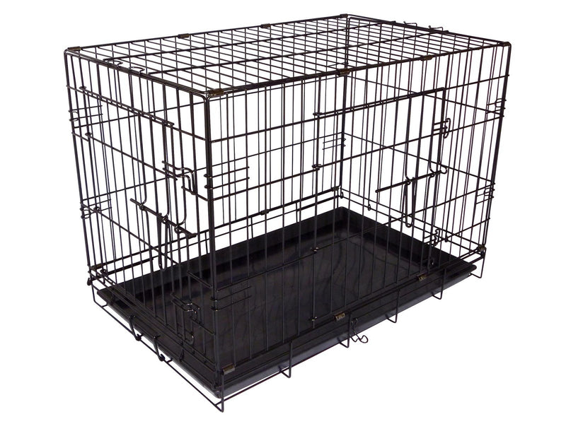 Dogman Steel Dog crate Black 47.5 x 32.5 x 39 cm