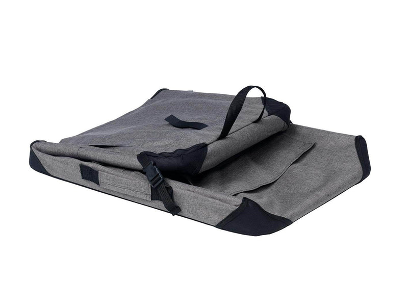 Dogman Pet Canvas Crate Milou Grey 60x42x42cm