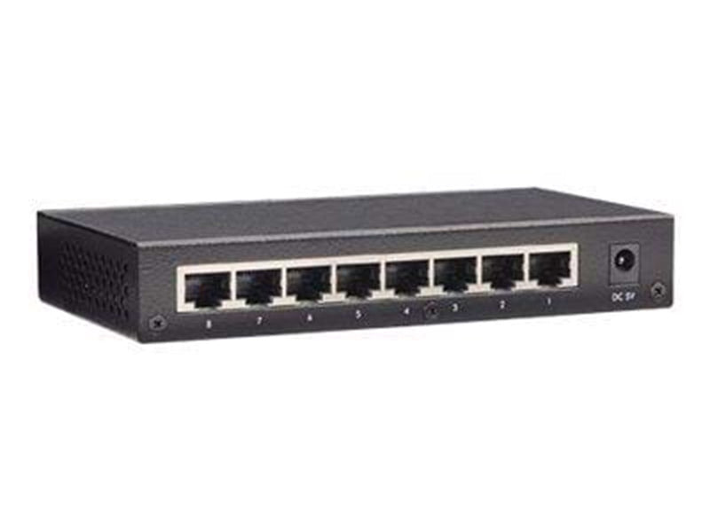 IC INTRACOM 8Port 10/100 Netzwerk Switch