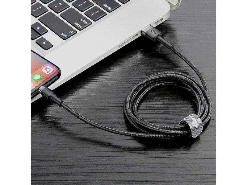 Baseus Cafule USB Lightning Cable 1.5A 2m (Gray+Bl