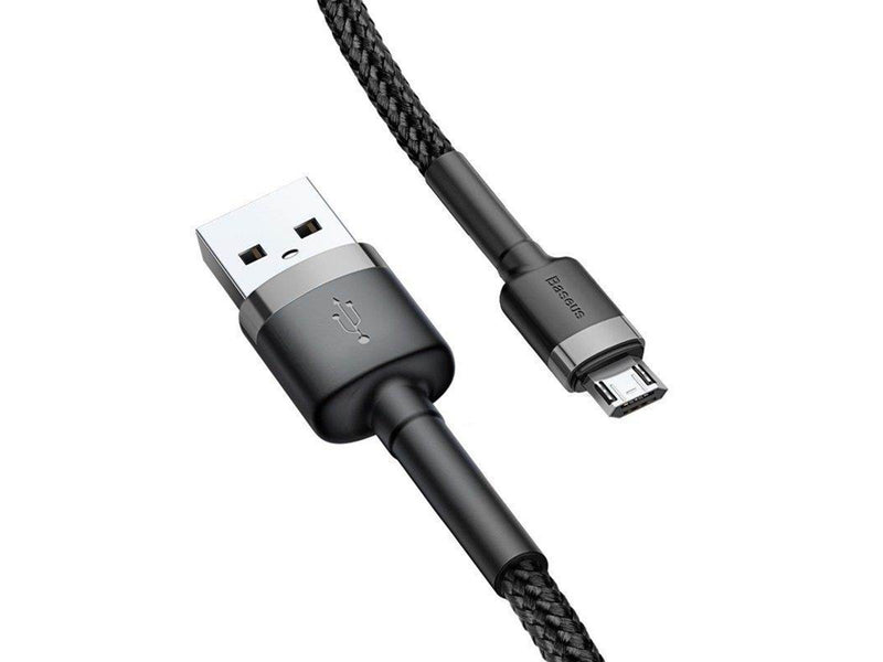 Baseus Cafule Micro USB cable 1.5A 2m (Gray + Black