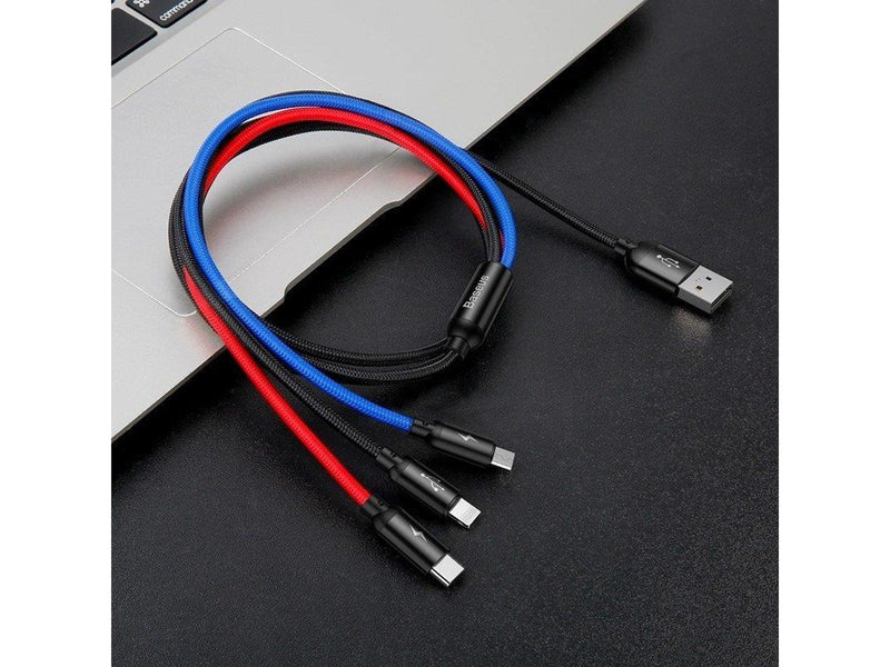 Baseus Rapid USB Cable 3in1 Type C / Lightning / M
